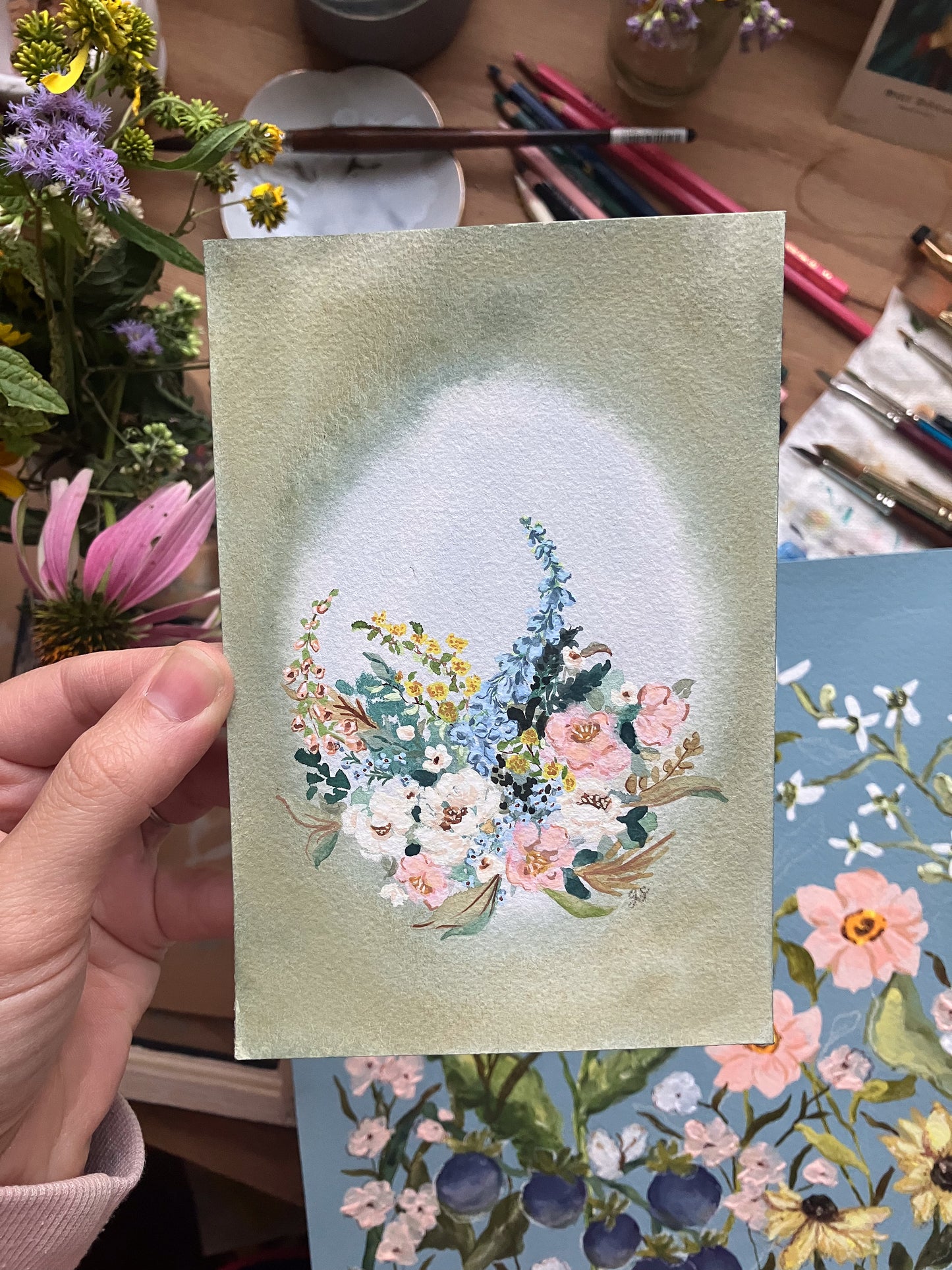 Birthday Bouquet - Original Painting