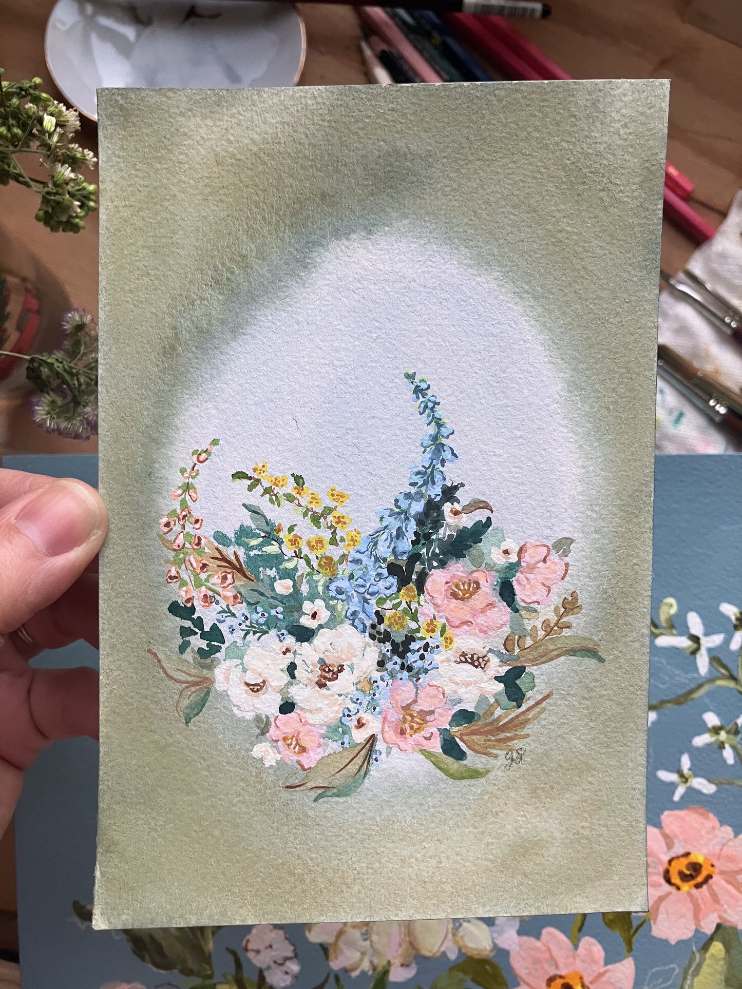 Birthday Bouquet - Original Painting