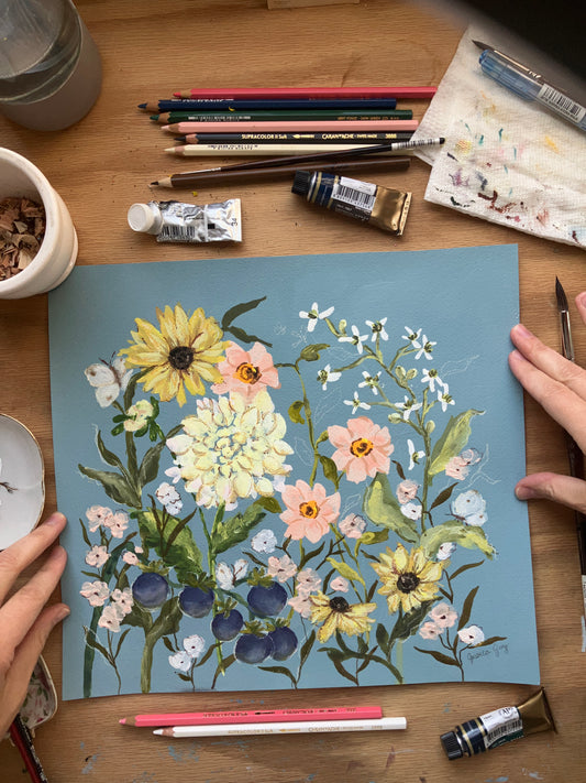 Hiding Place I - Original Painting