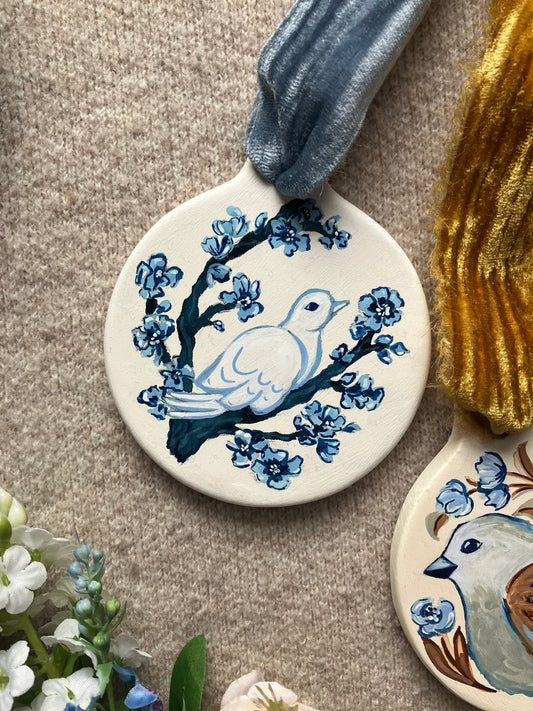 Dove of Peace Christmas Ornament