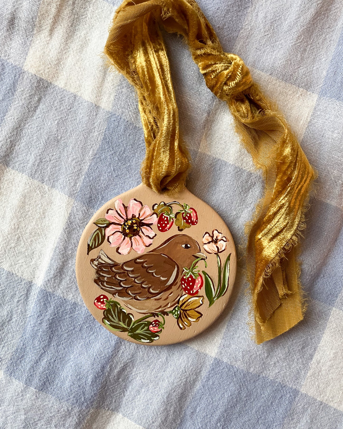 Sparrow Christmas Ornament