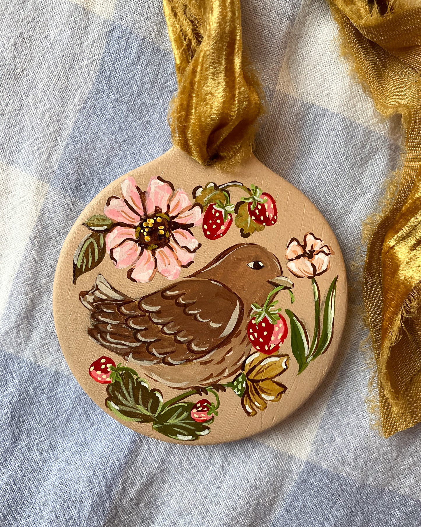Sparrow Christmas Ornament
