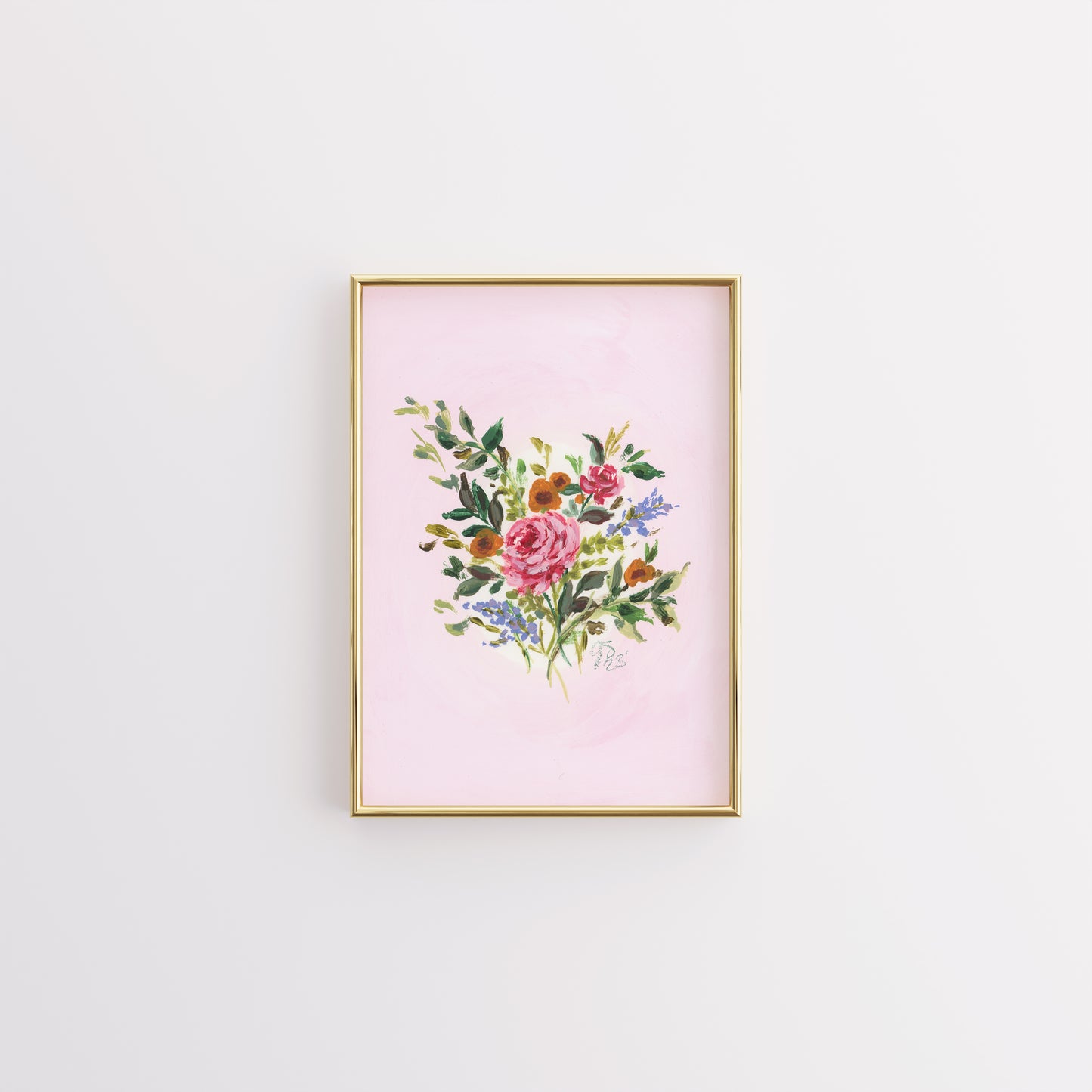 Soft Pink Rose - Fine Art Print